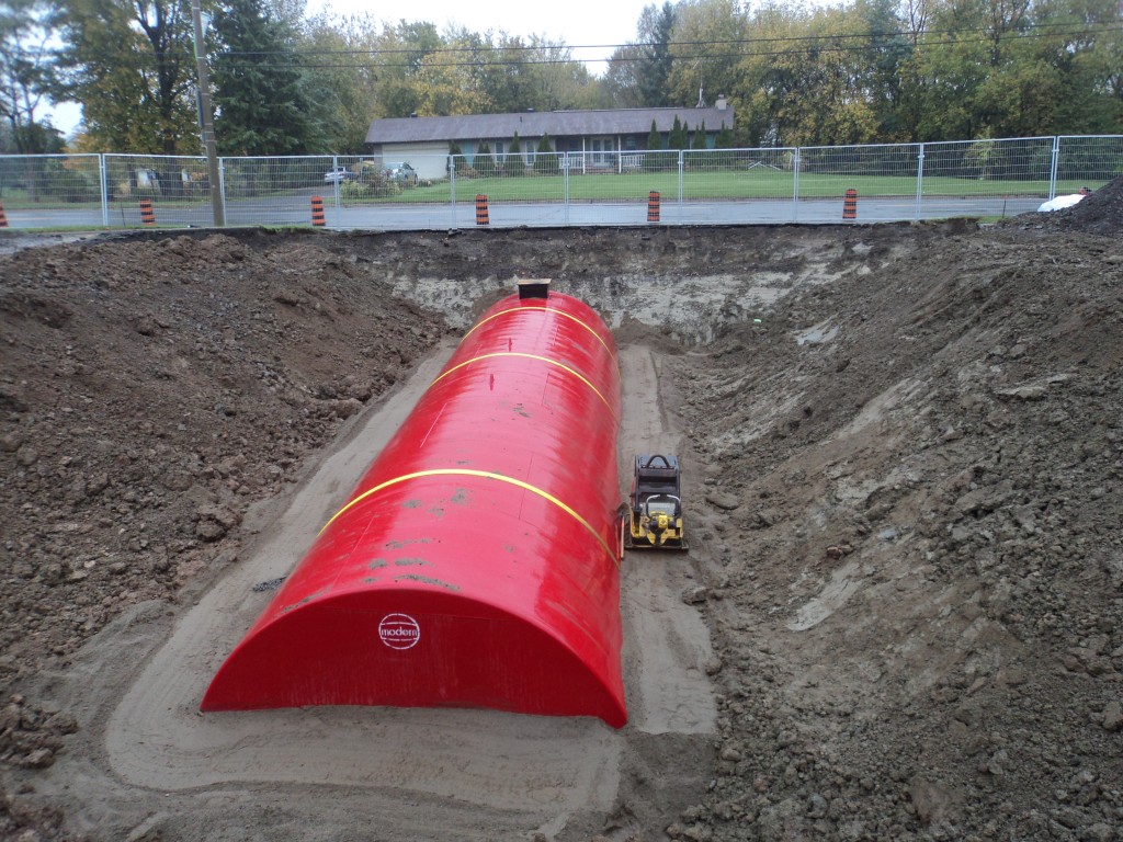 Construction of Fire Suppression Reservoirs at 3 City of Ottawa Locations