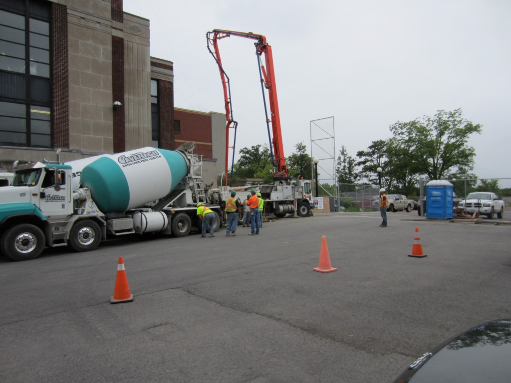 North Clear well Rehabilitation at the Lemieux Island Waste Water Plant